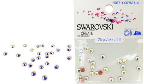 Swarovski Crystals / Crystal (25 5mm pieces)