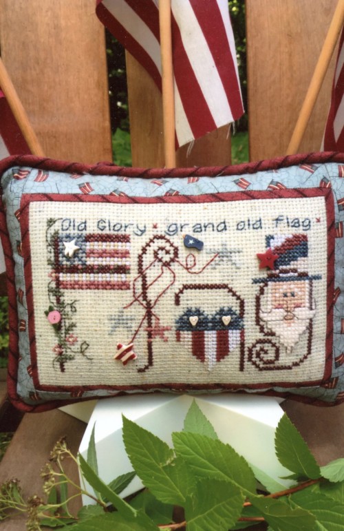 Flag- Monthly Musing Cross Stitch Pattern