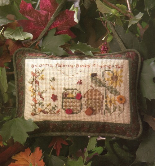 Leaf - Monthly Musing Cross Stitch Pattern