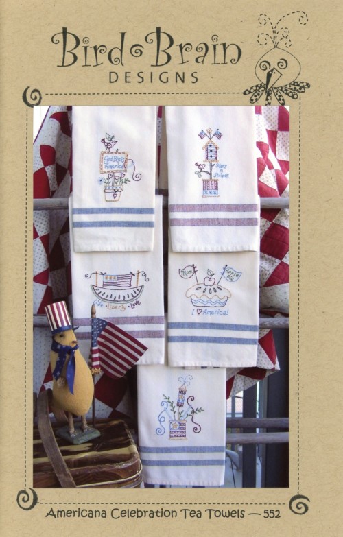 Americana Celebration Tea Towels Patterns