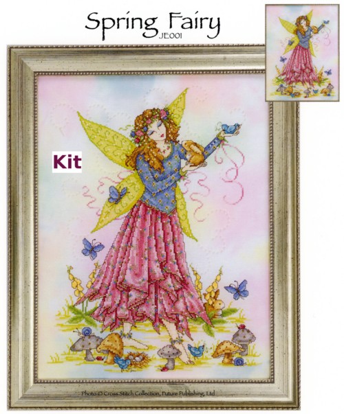 Spring Fairy Cross Stitch Kit