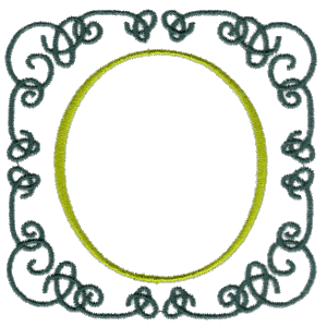 Monogram Oval (large)