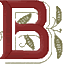 Victorian Monogram 5 Letter B, Larger