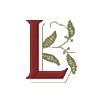 Victorian Monogram 5 Letter L, Larger