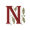 Victorian Monogram 5 Letter N, Larger
