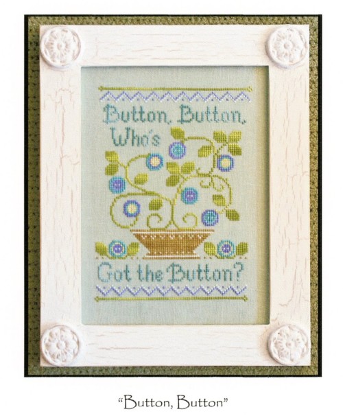 Button Button Cross Stitch Pattern