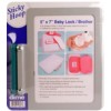 Sticky Hoop - Babylock /Brother / LS1 5" x 7" with 25 Peel 'n Stick Sheets and 4 adhesive rulers