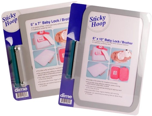 Sticky Hoop - Babylock /Brother / LS10 9.5"x9.5" - w/Sticky Stabilizer
