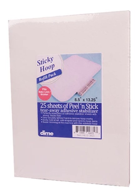 Sticky Hoop Stabilizer Refill Pack / For 4x4 Sticky Hoop