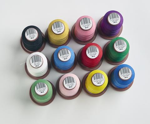 Vintage Embroidery Thread 15 weight / Retro Bright Colors