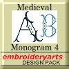 Medieval Monogram Set 4