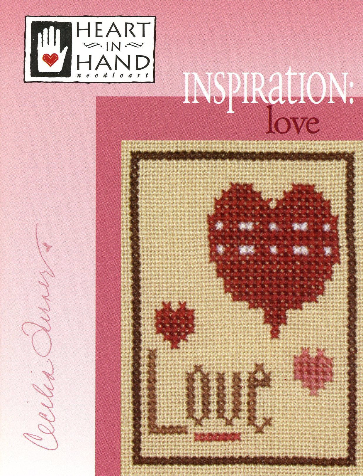 Free Love Heart Cross Stitch chart. – StitchKits Crafts