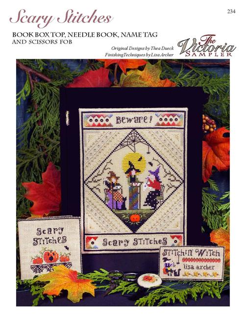 Scary Stitches Cross Stitch Patterns Embroidery Patterns By The Victoria Sampler