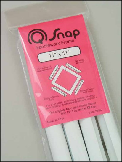Q-Snap Needlework Frame, 11" x 11"