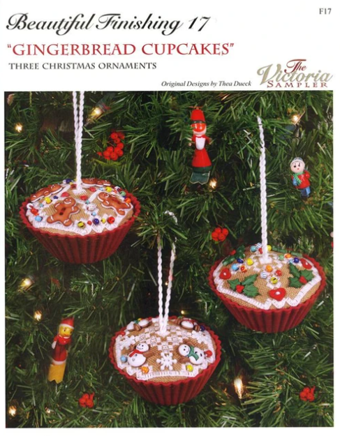 Gingerbread Cupcakes (Beautiful Finishing) Hardanger Patterns