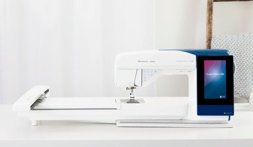 Husqvarna Viking® Designer Brilliance 80 sewing machine.