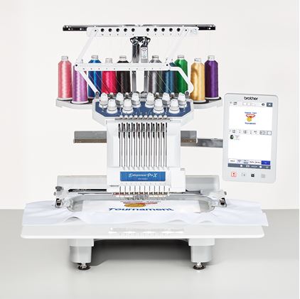 Brother® Enrepreneur Pro x PR1055X sewing machine.