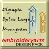Image of Olympia XL Monogram Set
