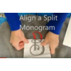 Image of Alignment - split monogram