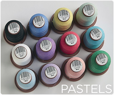 Pastels Thread Set