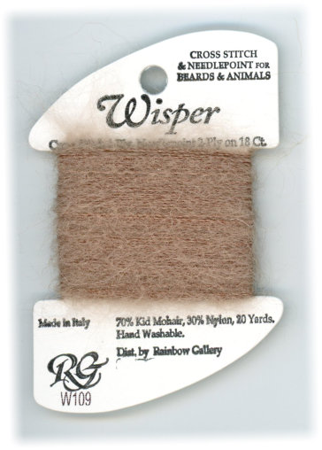 Rainbow Gallery Wisper Yarn / W109 Mink