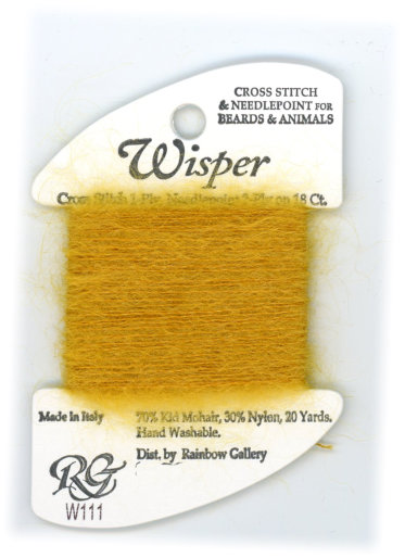 Rainbow Gallery Wisper Yarn / W111 Honey Blond