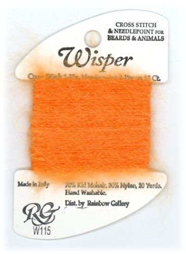 Rainbow Gallery Wisper Yarn / W115 Pumpkin