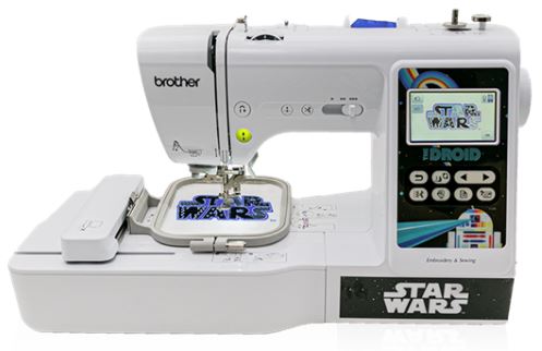 Brother® LB5000S Star Wars Edition sewing machine.