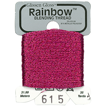 Glissen Gloss Rainbow Blending Thread / 615 Azalea