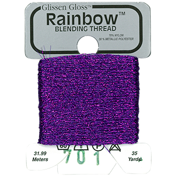 Glissen Gloss Rainbow Blending Thread / 701 Violet