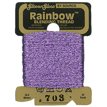 Glissen Gloss Rainbow Blending Thread / 703 Lavender