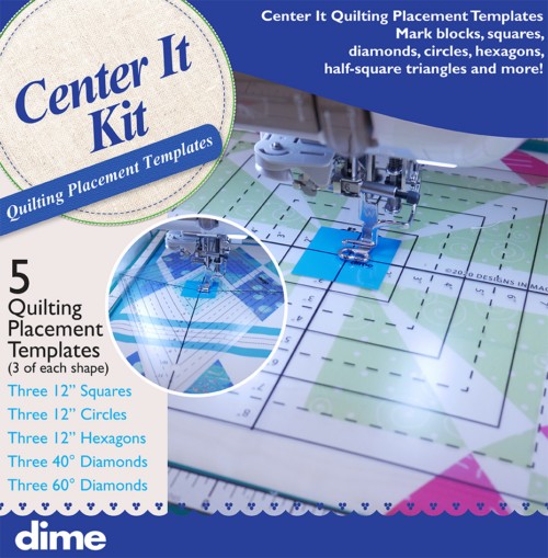 Center It - Quilting Placement Templates