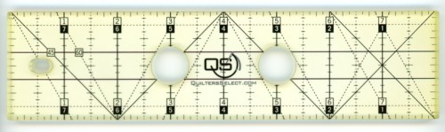 Quilter's Select Precision Machine Quilting Rulers / Long Arm Ruler 2" x 8"