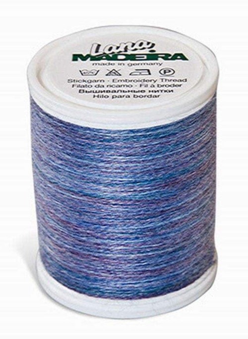 Madeira No. 12 - Wool Thread / 3383 Pacific Variegated