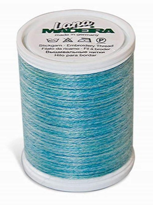 Madeira No. 12 - Wool Thread / 3386 Blue Lagoon Variegated