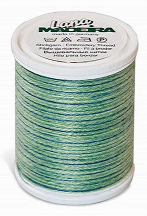 Madeira No. 12 - Wool Thread / 3396 Amazon Variegated
