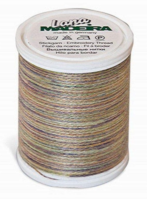 Madeira No. 12 - Wool Thread / 3395 Jungle Variegated