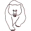 Bear, Frontal