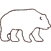 Bear, lateral