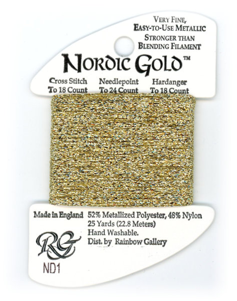 Rainbow Gallery Nordic Gold / ND1 Pale Gold