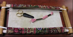EZ Stitch Quilted Scroll Rod Covers / 42 Inch