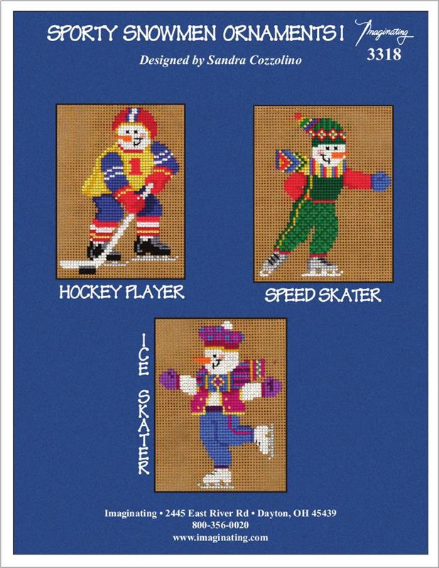 Hockey Player Cross Stitch Pattern