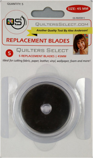Quilters Select Rotary Replacement Blades / 45 mm, 5/pkg