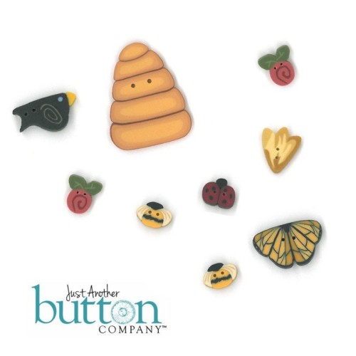 GROW Monthly Musing Button Embellishment Pack