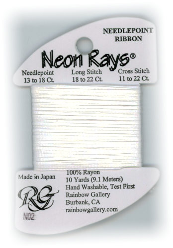 Rainbow Gallery Neon Rays / N02 White