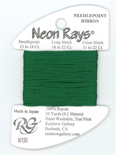 Rainbow Gallery Neon Rays / N130 Dk Xmas Green