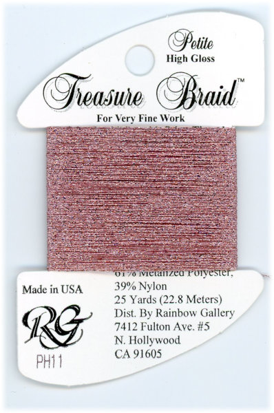 Rainbow Gallery Petite Treasure Braid / PH11 High Gloss Pink