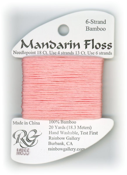 Rainbow Gallery Mandarin Bamboo Floss / M855 Peach Flesh