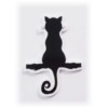 Image of Black Cat Silhouette Needle Minder