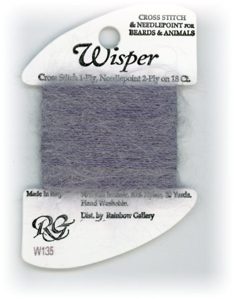 Rainbow Gallery Wisper Yarn / W135 Stormcloud